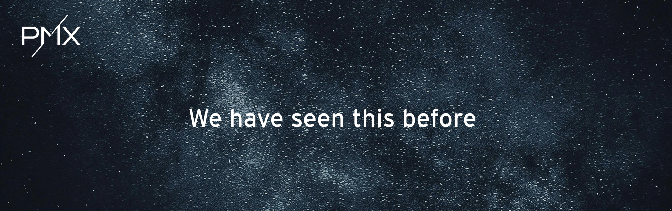 We have seen this before